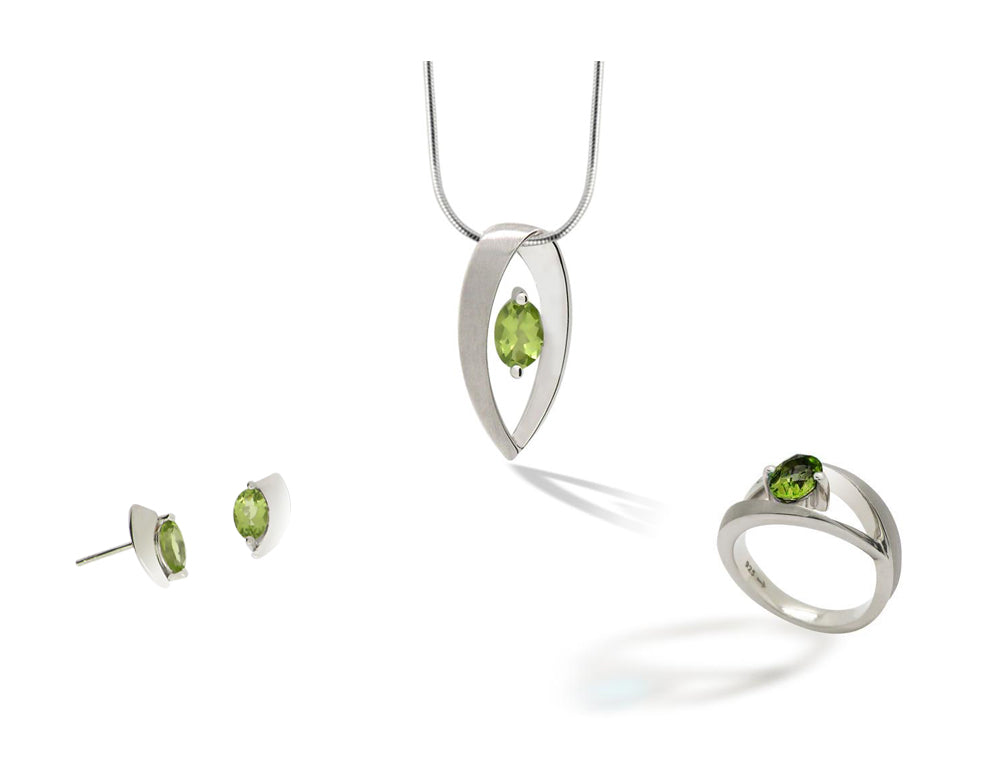 Oval Gemstone Set 86 - Set 86 Peridot - Set