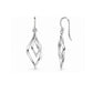 E22886 High Polish Silver Earring