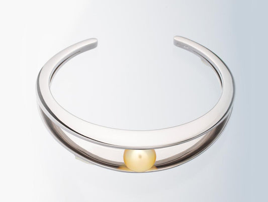 B1969 CUFF BRACELET Pearl - Charizzma Jewelry