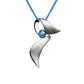 Amethyst and Blue Topaz pendant in sterling silver, style P5227 - view 2