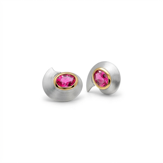 Wave Earrings in 925 Sterling Silver | E9337