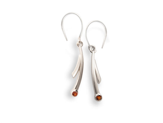 Gemstone Earrings in 925 Sterling Silver | E7357