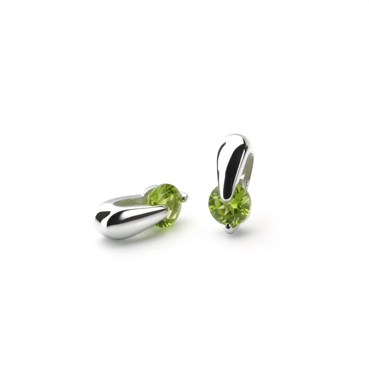 E2256  EXCLAMATION POINT GEMSTONE  EARRING