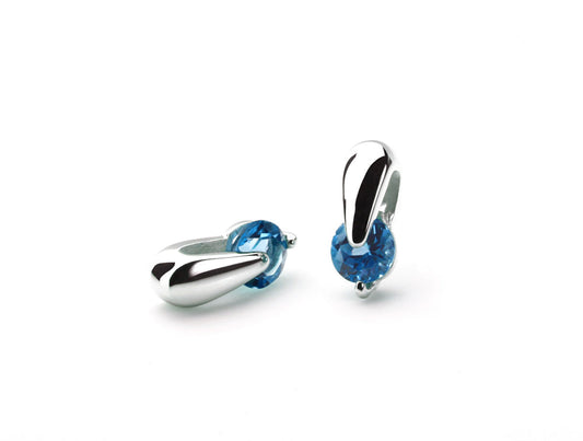 E2256  EXCLAMATION POINT GEMSTONE  EARRING