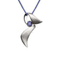 Amethyst and Blue Topaz pendant in sterling silver, style P5227 - view 4