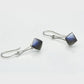 Labradorite and Lapis Lazuli earrings in sterling silver, style E7796 - view 3