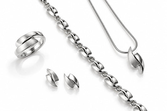Sterling silver jewelry set