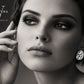 Sterling silver earrings by Joryel Vera, style E21409