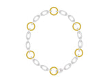 Two Tone Chain Link N3431 - N3431 TWO TONE 18’’ CHAIN LINK - Necklace