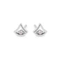 Small Is Beautiful Birthstone Collection E3940 - E3940 April Diamond SI1 - Earring