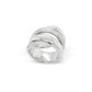 Two Tone Silver Ring R4465 - Ring