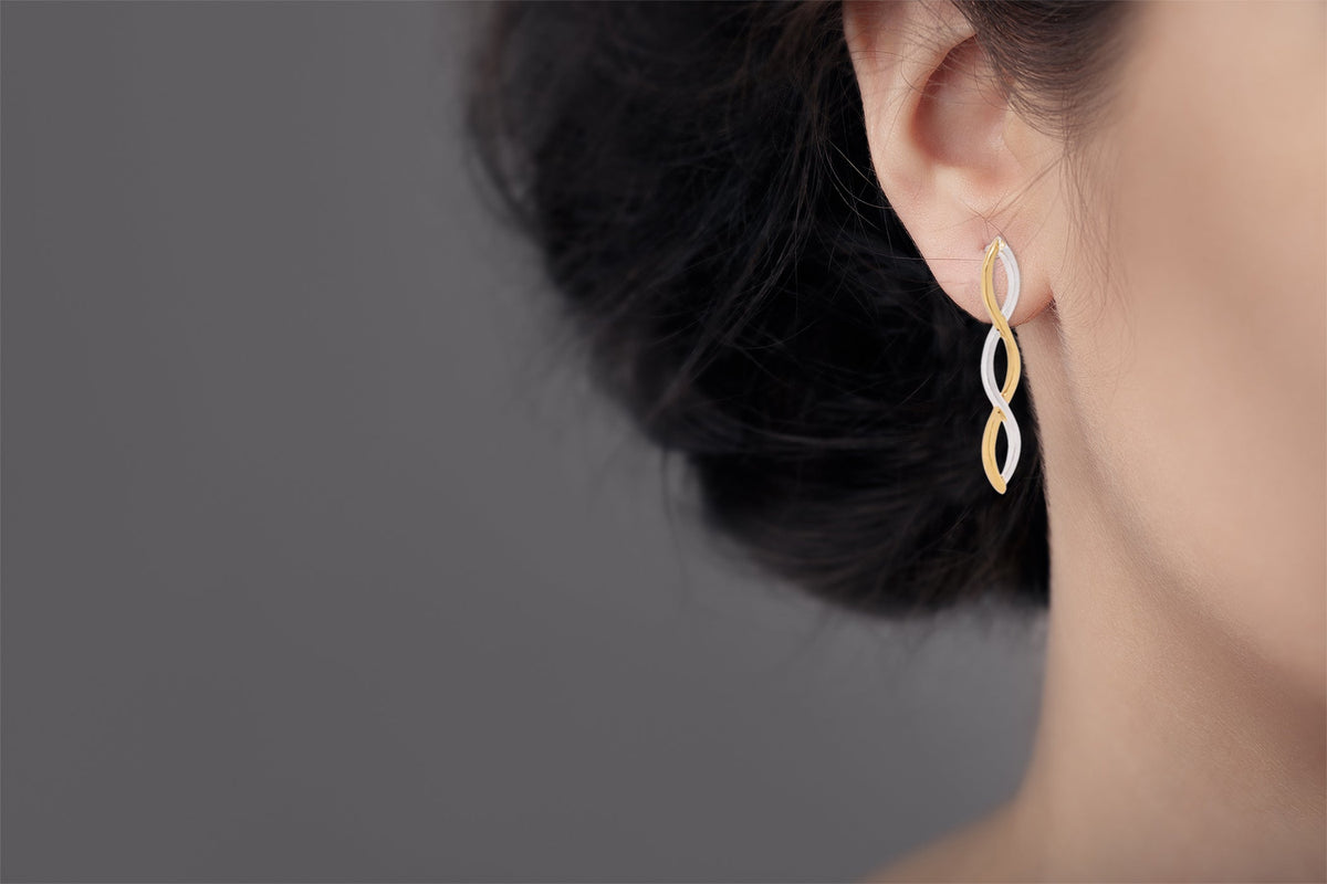 E3577 INFINITY EARRING - view 2