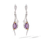 Artistic Gemstone Earring E8438 - E8438 Amethyst - Earring