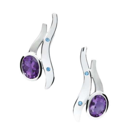 Art Deco Gemstone Earring E7378