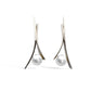 Pearl jewelry set in sterling silver - view 2