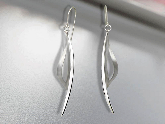 Sterling silver earrings by Joryel Vera, style E9315