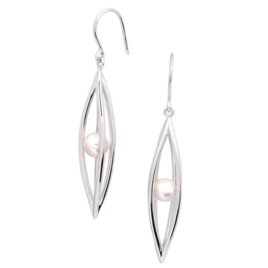 Pearls in a Cage Earring E9342