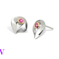 Pink Topaz jewelry set in sterling silver
