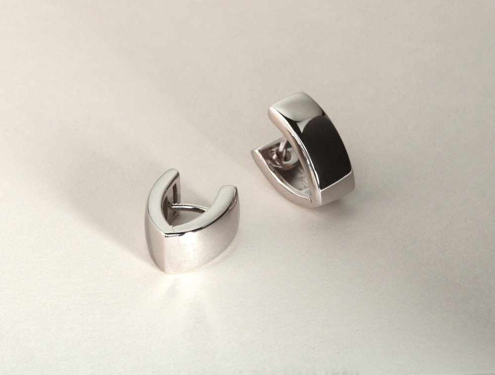 Sterling silver earrings, style E2173