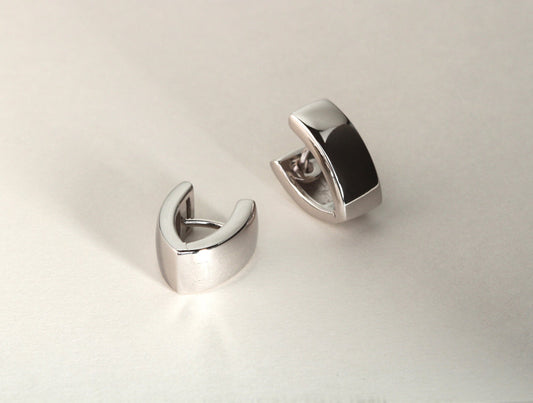 Sterling silver earrings, style E2173