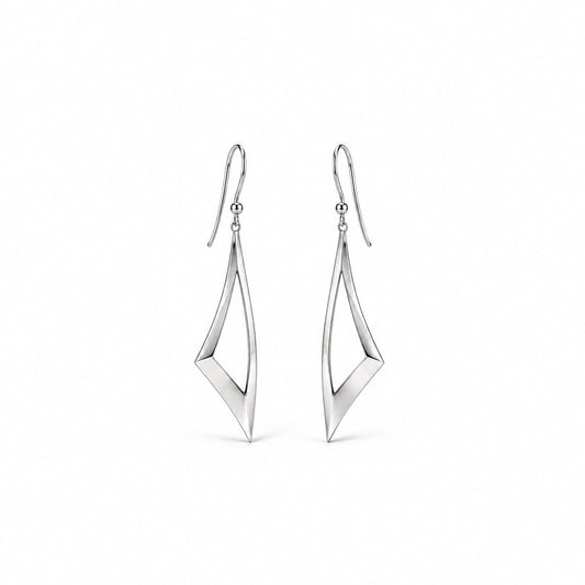 Sterling silver earrings by Joryel Vera, style E9331 - view 2