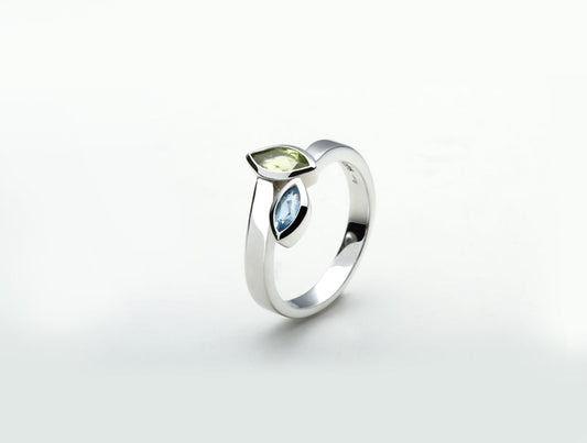 Marquise Gemstone Ring R3908 - R3908 BTP/PDT - Ring