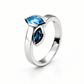Marquise Gemstone Ring in 925 Sterling Silver | R3908 - view 4