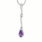Simple Gemstone Pendant P4114 - view 2