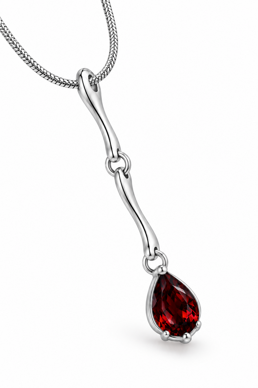 Simple Gemstone Pendant | P4114
