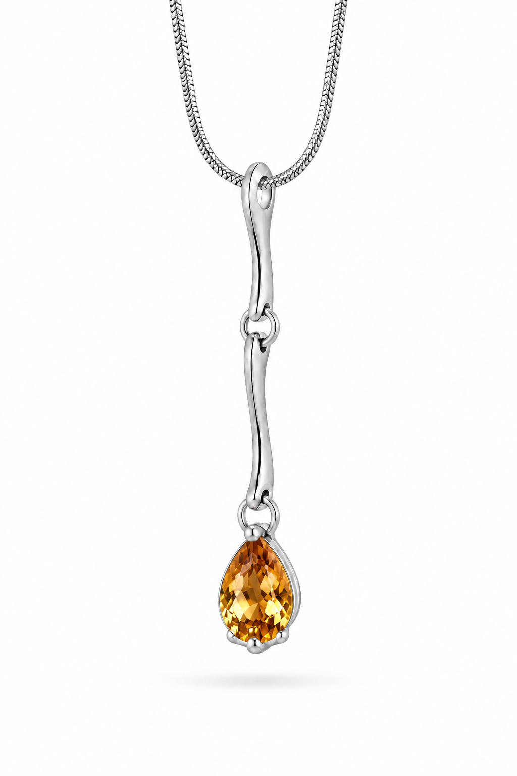 Simple Gemstone Pendant P4114 - view 5