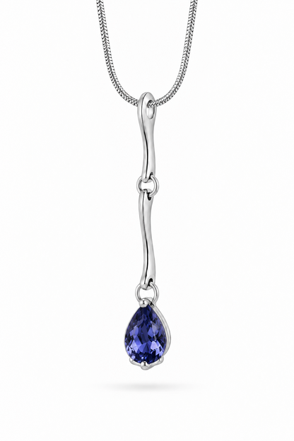 Simple Gemstone Pendant P4114
