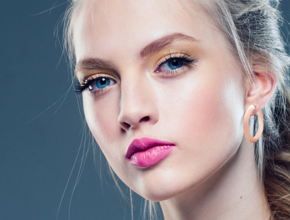 Sterling silver earrings by Joryel Vera, style E19015