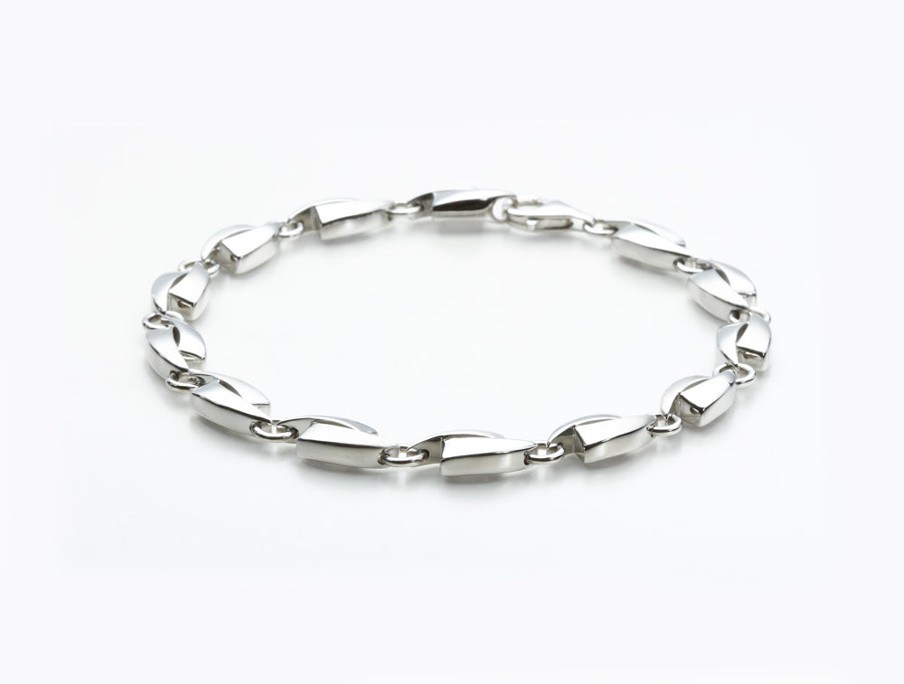 Sterling silver bracelet, style B1153
