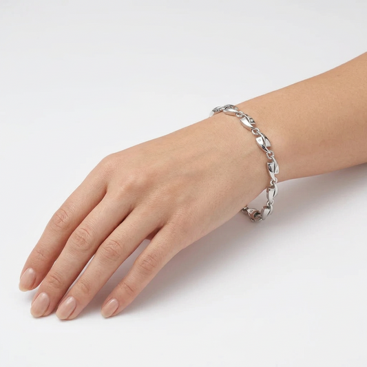 Limited Edition Diamond Bracelet in 925 Sterling Silver