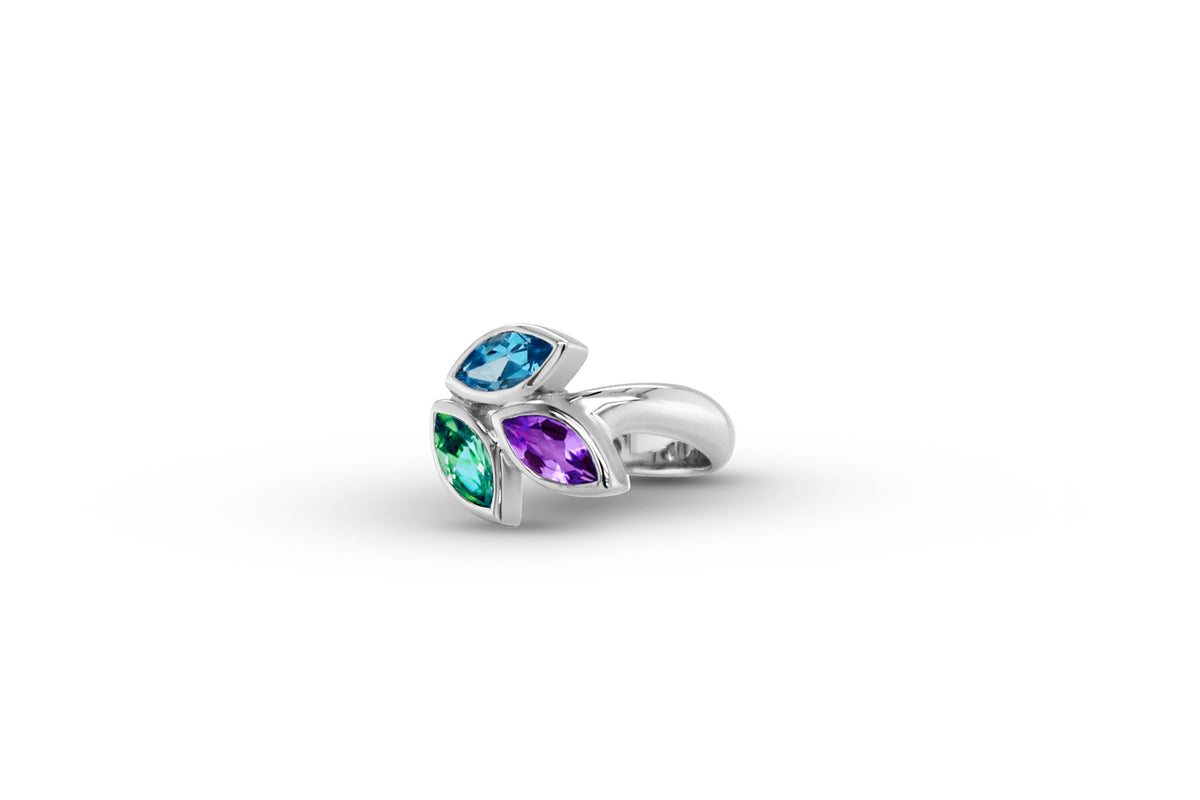 Sterling silver ring, style R3909