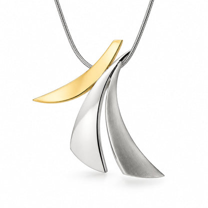 Sterling silver pendant - view 2