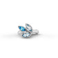 Sterling silver ring, style R3909 - view 4
