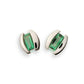 Amethyst and Blue Topaz earrings in sterling silver, style E5430 - view 4