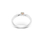 Amethyst and Aquamarine ring in sterling silver, style R3729 - view 11