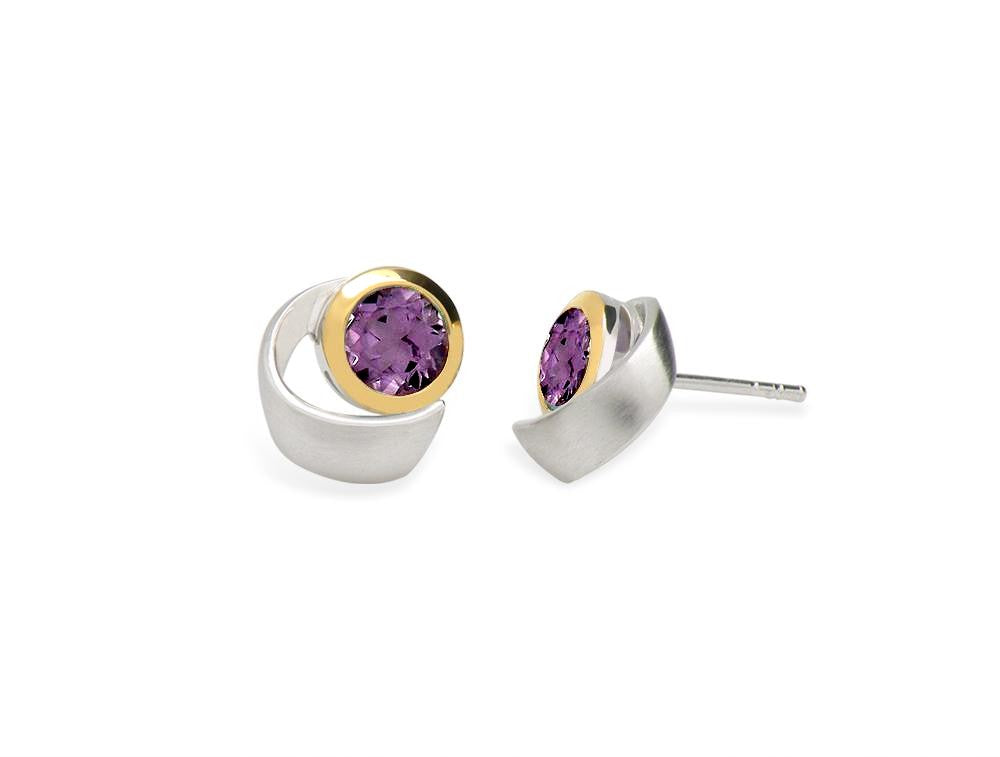 A Touch Of Modern E9291 - E9291 Amethyst - Earring