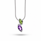 Marquise Cut Gemstone Pendant in 925 Sterling Silver | P3916 - view 6
