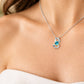 Amethyst and Blue Topaz pendant in sterling silver, style P7314