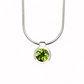 Amethyst and Blue Topaz pendant in sterling silver, style P3992