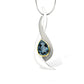 Amethyst and Citrine pendant in sterling silver, style P6546 - view 6