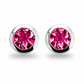 Amethyst and Blue Topaz earrings in sterling silver, style E3136 - view 10