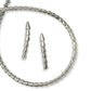 Sterling silver jewelry set - view 3