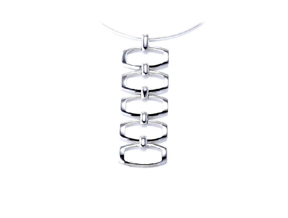 Sterling silver jewelry set - view 3