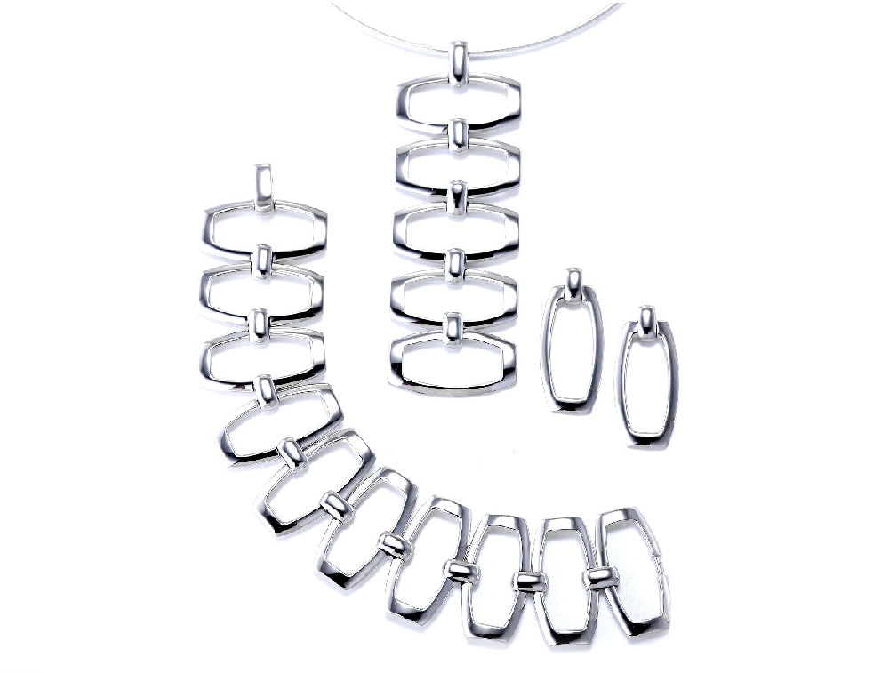 Sterling silver jewelry set