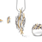 Sterling silver jewelry set, style SET404