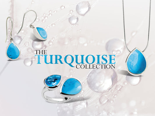 Set 480 Gemstone Set - SKY BLUE TOPAZ EARRING / Pendant